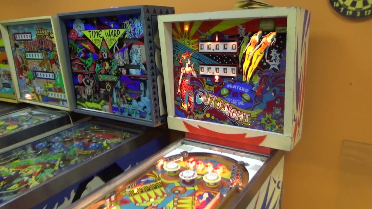 Inside The Backbox Of Gottlieb's 1974 OUT OF SIGHT Pinball Machine