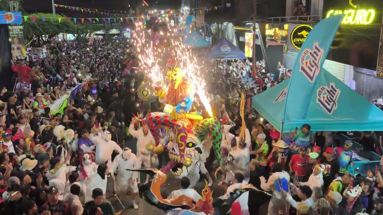 La Nueva Onda y Coimbra en acción Carnavales de el Callao Venezuela 🇻🇪