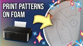 How to transfer patterns to cosplay foam