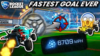 THE FASTEST GOAL IN ROCKET LEAGUE HISTORY!!!