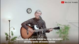PUPUSING NELONGSO - CIPT.ERICK SUKIRGENK  | COVER BY SIHO LIVE ACOUSTIC