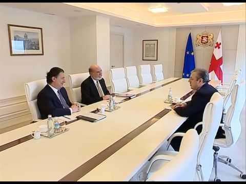 პრემიერ-მინისტრი სტივ ნიკანდროსს შეხვდა