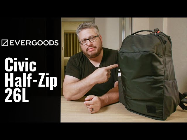 Evergoods CHZ26 - Civic Half Zip 26L V2 Review - Best Daily Carry