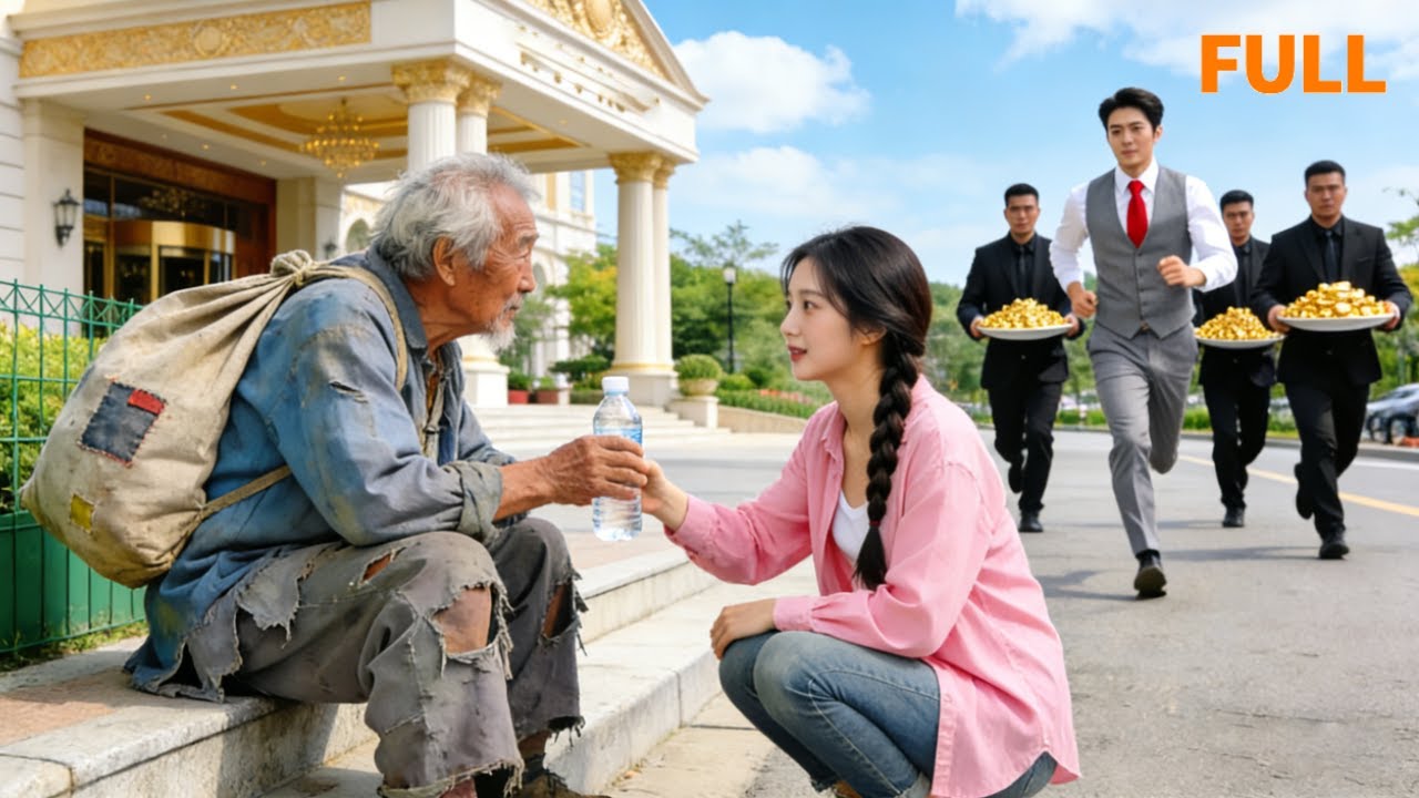 乞丐老人在公交車上被打，農村女孩出手救了這個老人，沒想到他竟是一位總裁的爺爺，爺爺指定要她當孫媳，總裁豪擲億萬將她娶回家！