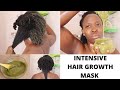 THIS HAIR MASK WILL GROW YOUR HAIR INCHES FAST IN WEEKS.