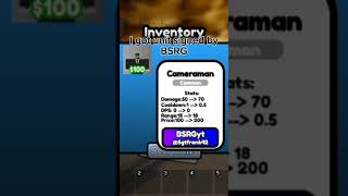 I got unit signed by @BSRG in bathtub tower defense