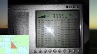 9655 khz radio Algerienne in Arabic to CAf اذاعة القران الكريم من الجزائر