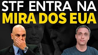 STF na mira dos EUA - Congresso americando entra na briga ao lado de Musk contra Moraes