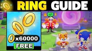 Fast Complete (x60.000💍)! Sonic Event Guide (F2P)! | Squad Busters🦔🔥