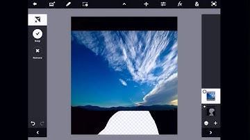 Adobe Photoshop Touch for iPad: Creating a Silhouette link in description