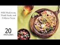 Wild Mushroom, Flank Steak, and Poblano Tacos | MyRecipes