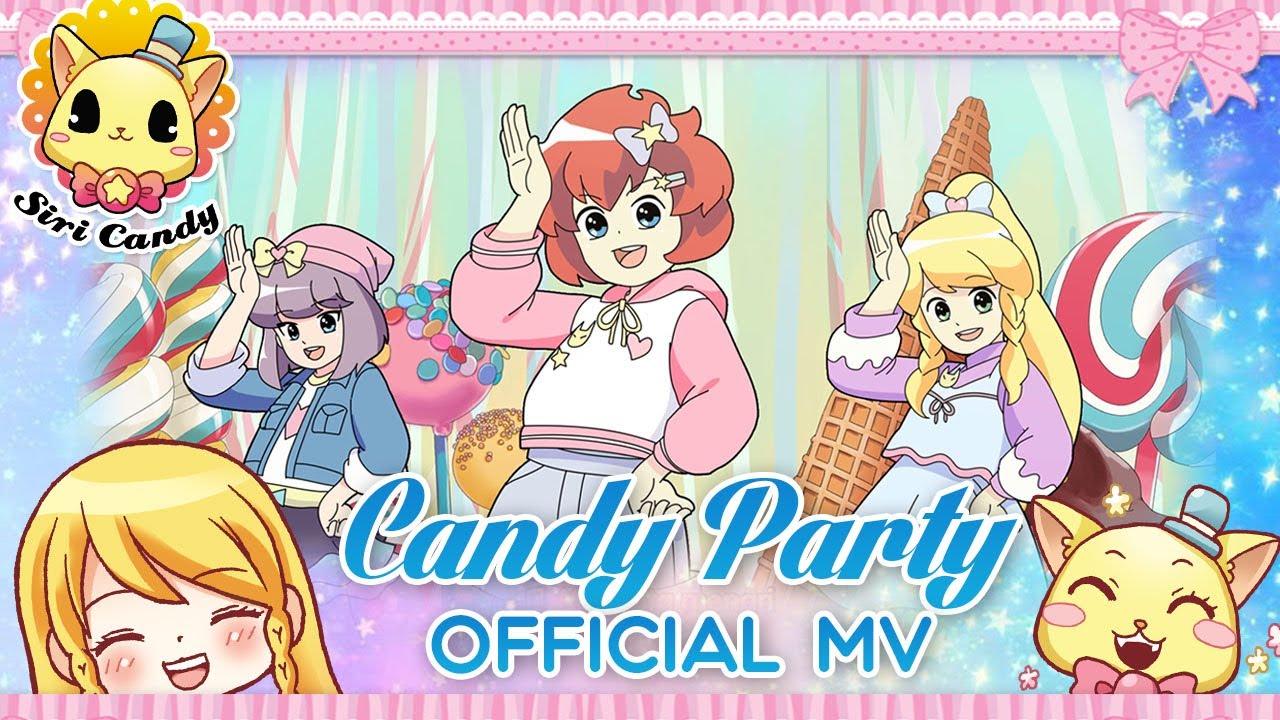 CANDY JEM   Candy Party  Lagu Tema Komik Siri Candy Official MV