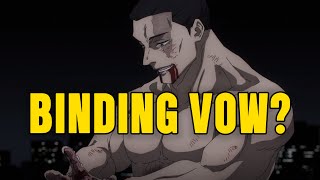 Could Todo Use a Binding Vow to Get His Technique Back? | Jujutsu Kaisen