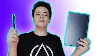 مراجعة تابلت اولي ثانوي Samsung Tab A7 - بيشغل ببجي 30 فريم !!