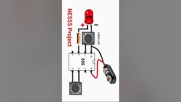 NE555 IC Project | 555 Timer IC