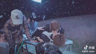 [ENG SUB CC] My Unicorn Girl BTS: Snowball Fight Kiss | 六叶课间：雪仗之吻 | Sebrina Chen Yao, Darren Chen