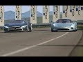 Battle Mercedes-Benz Vision GT vs Koenigsegg Regera at Highlands