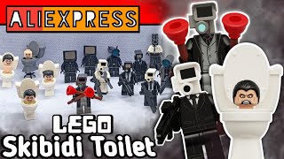 LEGO SKIBIDI TOILET▶НАСТОЯЩИЕ ЛЕГО ФИГУРКИ ПО ВСЕЛЕННОЙ СКИБИДИ ИЗ КИТАЯ #2