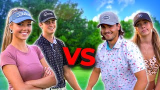 2v2 Golf Match | Claire \& Garrett VS Matt \& Maddie | GM GOLF