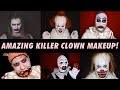 Amazing Killer Clown Makeups 2021 | Prince De Guzman Transformations