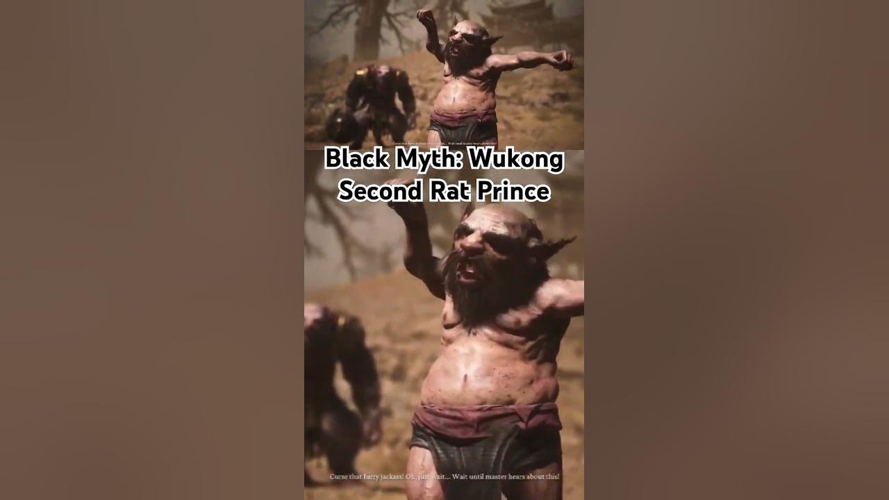 Black Myth Wukong Second Rat Prince YouTube