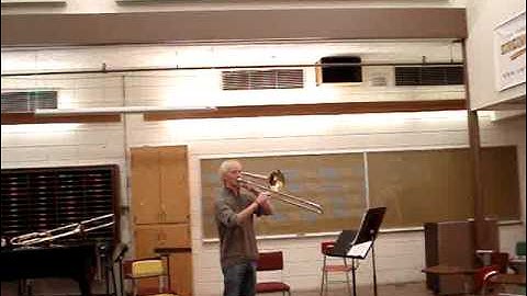High range development on trombone