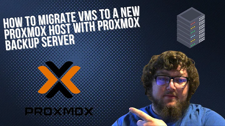How To Migrate VMs To A New Proxmox Node with Proxmox Backup Server