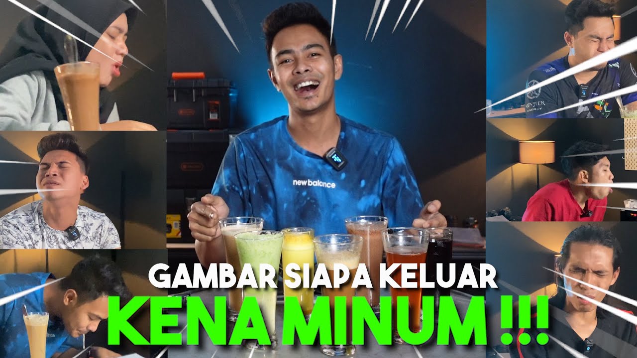 BOY , LONG , IKA TAK KENA TAK ADIL !!! GAMBAR SIAPA KELUAR WAJIB MINUM...