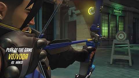 OVERWATCH Hanzo POTG Kings Row