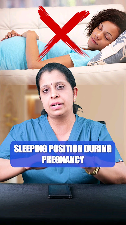 ❌️Avoid sleeping in this position #shorts #pregnancy #sleepingposition