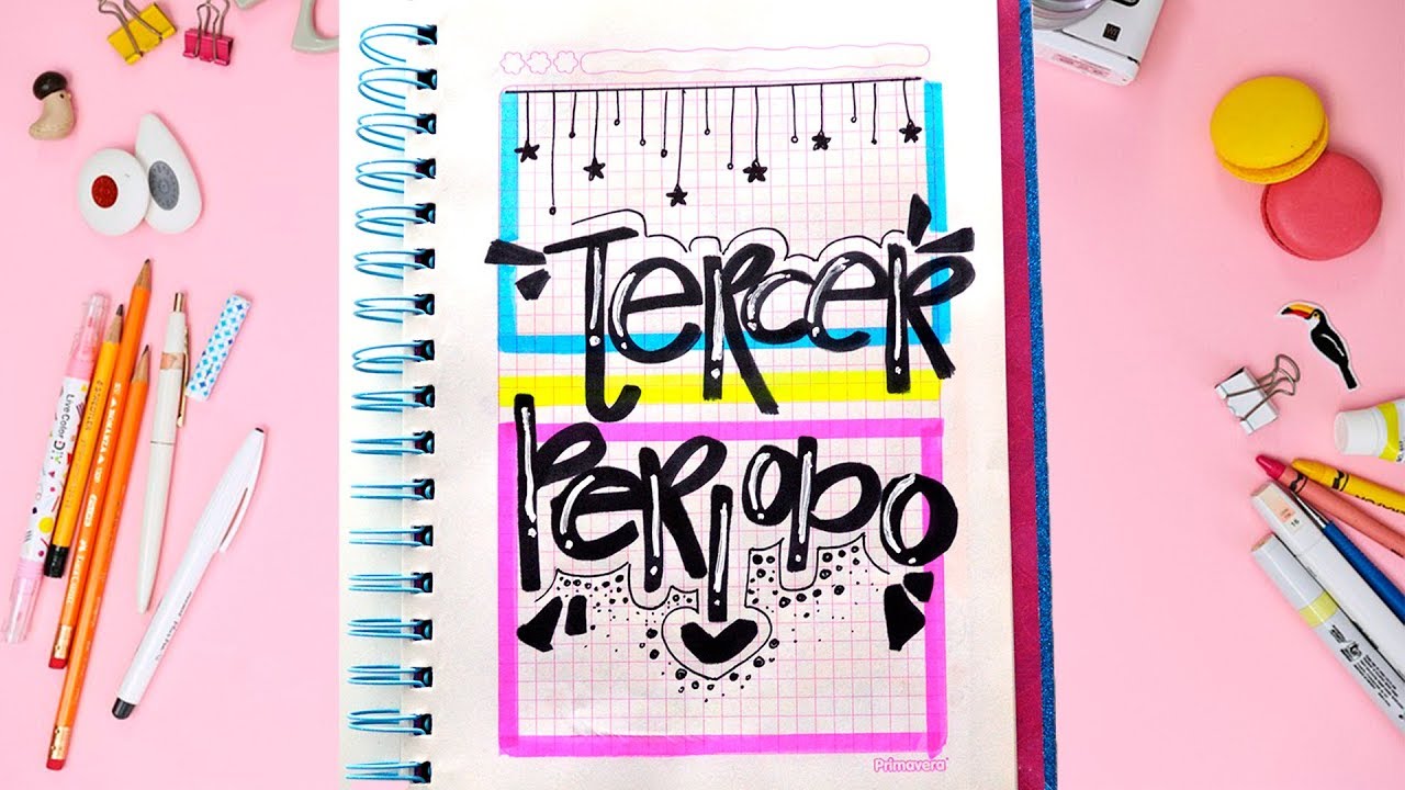 ❤️ IDEAS HERMOSAS PARA DIBUJAR TERCER PERIODO-LETRA TIMOTEO-Cómo marcar  cuadernos-Yaye❤️ - thptnganamst.edu.vn