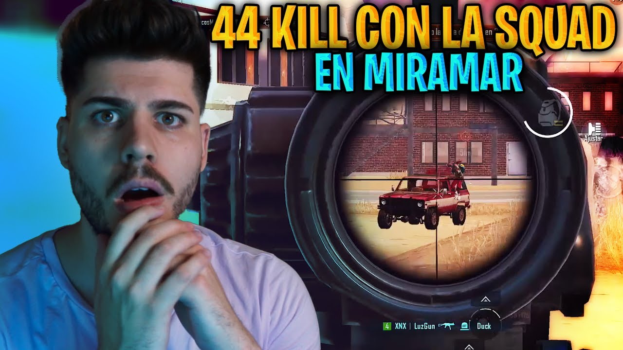 ¡HACEMOS 44 KILLS EN UNA PARTIDA DE PUBG MOBILE DE MANERA ÉPICA!