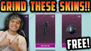 GRIND these FREE SKINS in PUBG MOBILE! screenshot 1