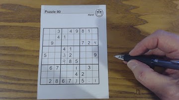 SudokuPrimer 12 tutorial for solving an entire hard puzzle - Sudoku To Go vol 98