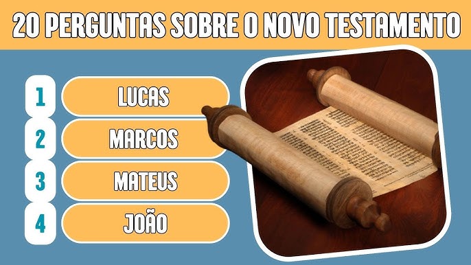 70 Perguntas Bíblicas: Quiz (nível difícil) - Bíblia