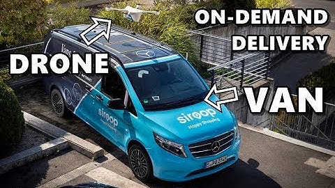Mercedes-Benz Vans & Drones Delivery System