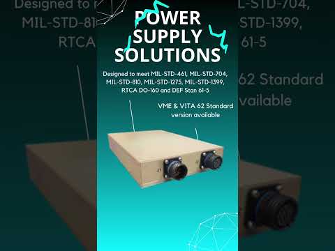 Power Supply Solutions #connectors #powersupplysolutions