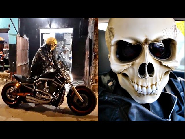 PEGADINHA: MOTOQUEIRO FANTASMA 2022 - (Ghost Rider Prank) 