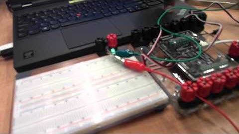 Using Matlab to make LED blink