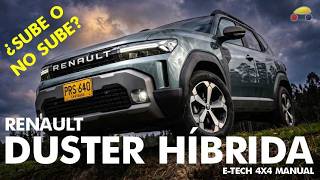 RENAULT DUSTER HÍBRIDA 4x4 a prueba: ¡Subió por donde no había paso! 🏔️🚙