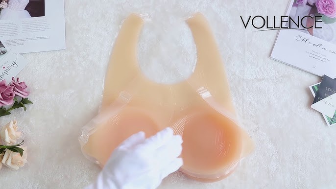 Vollence Self Adhesive Triangle Silicone Breast Forms Fake Boobs Mastectomy  Prosthesis Crossdresser Transgender