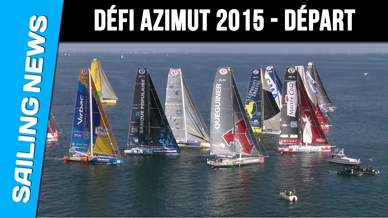 12 IMOCA60 à Lorient pour le Défi Azimut 2015