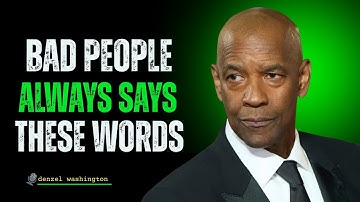 EYES OPEN! How to Recognize BAD and FAKE People –Denzel Washington @GodsLight-2.5M