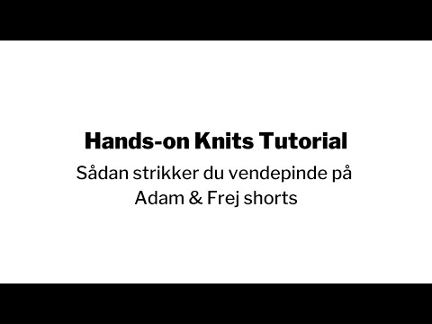 Video: Sådan Hækles Shorts