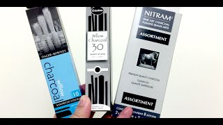 Zimou Tan | Art | Charcoal comparison test.