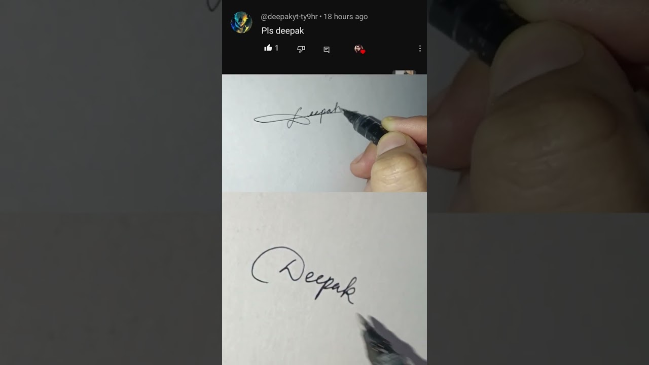 Different Style Name Signature ❤️letter D 