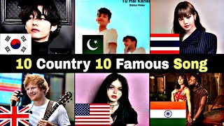 10 Country 10 Superhit Song | Part 6 | Shape Of You | Yimmy Yimmy | BTS |  One Kiss | Money Lisa