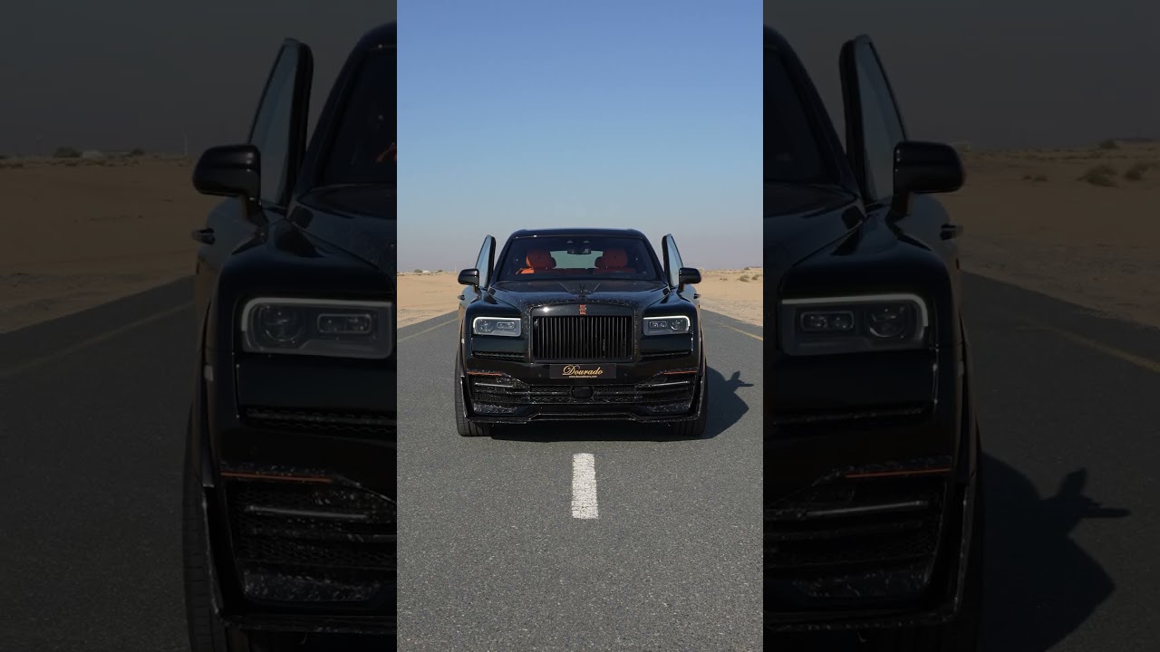Rolls Royce Cullinan Onyx Concept in Dubai's Best Car Showroom | Onyx Concept Bespoke Automotive
