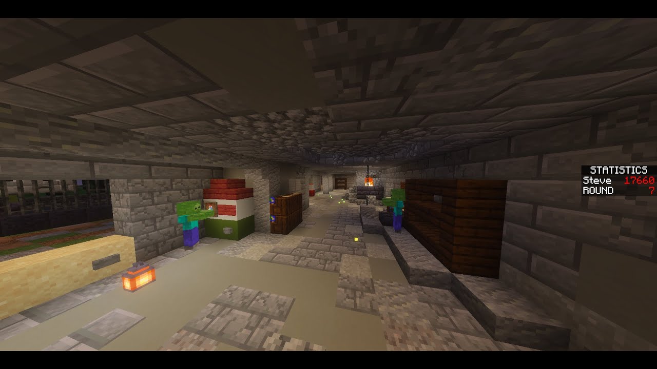 Nacht Spawn Room Challenge ... but in Minecraft!