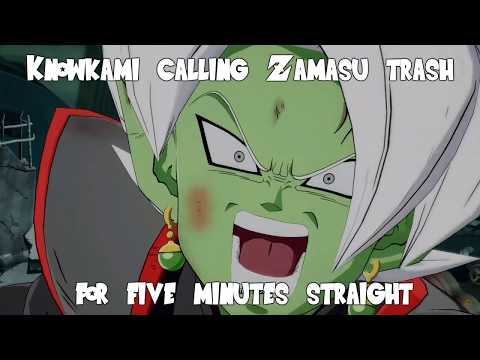 Knowkami calling Zamasu trash for five minutes straight